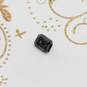 Gray Emerald Loose Moissanite