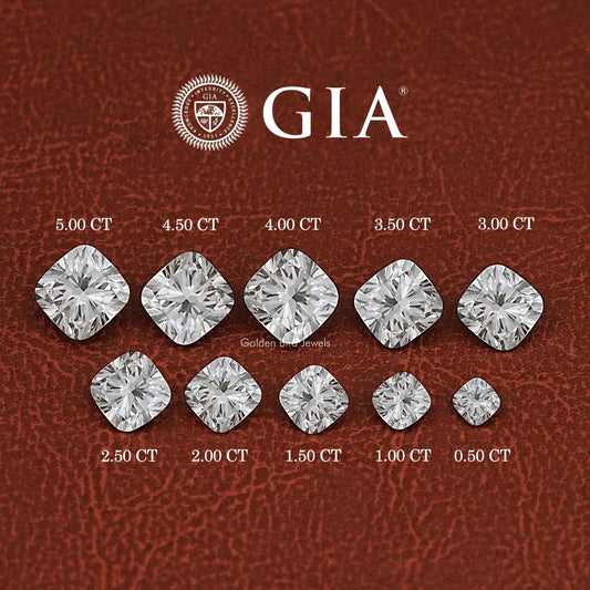GIA Certified Cushion Cut Loose Lab Diamond