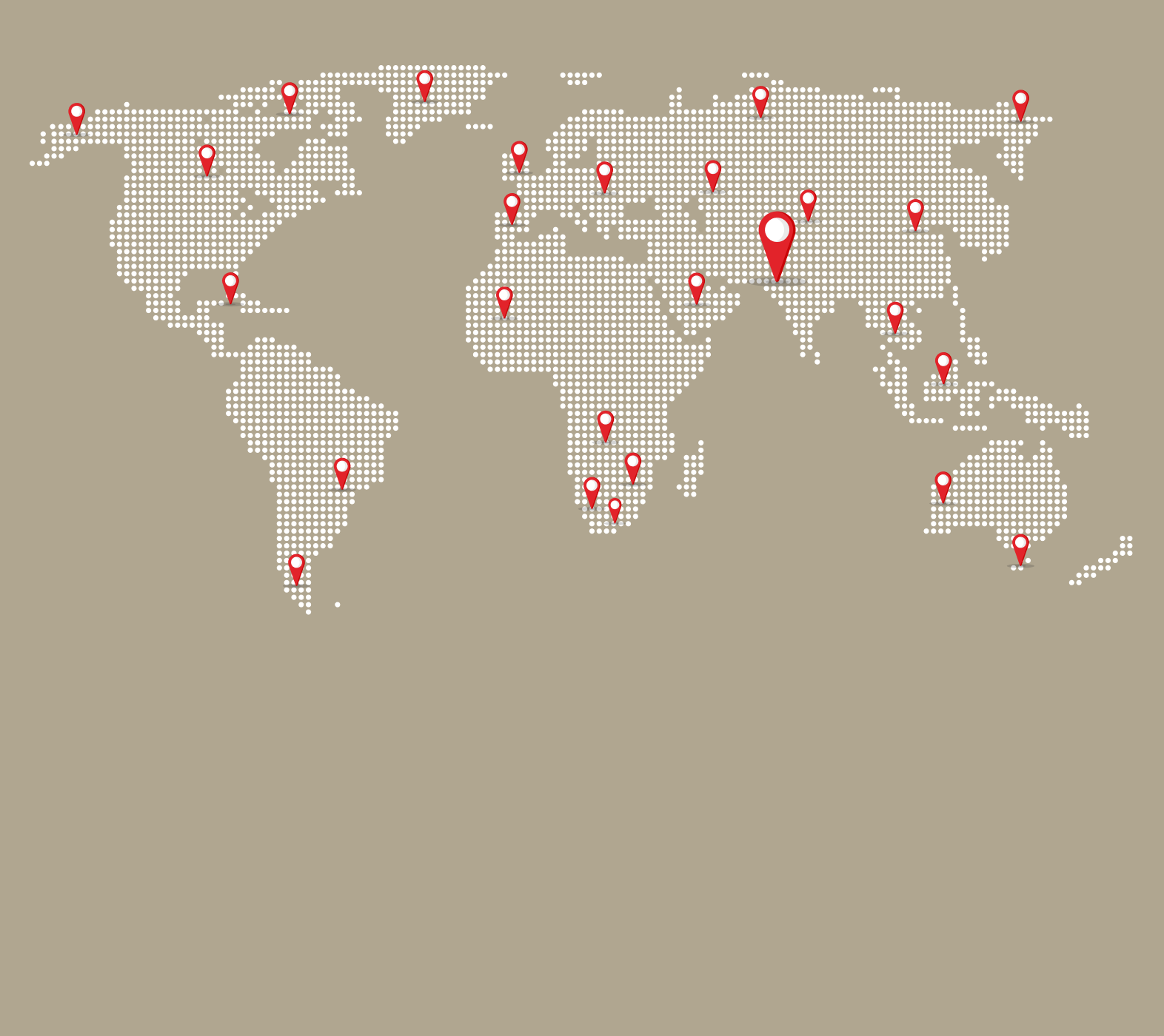 Mobile World Map Banner