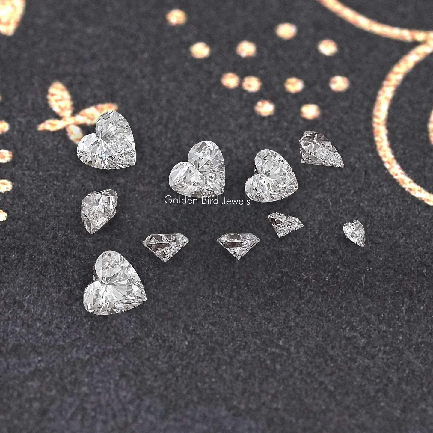 GIA Certified Heart Shaped Loose Lab Diamond