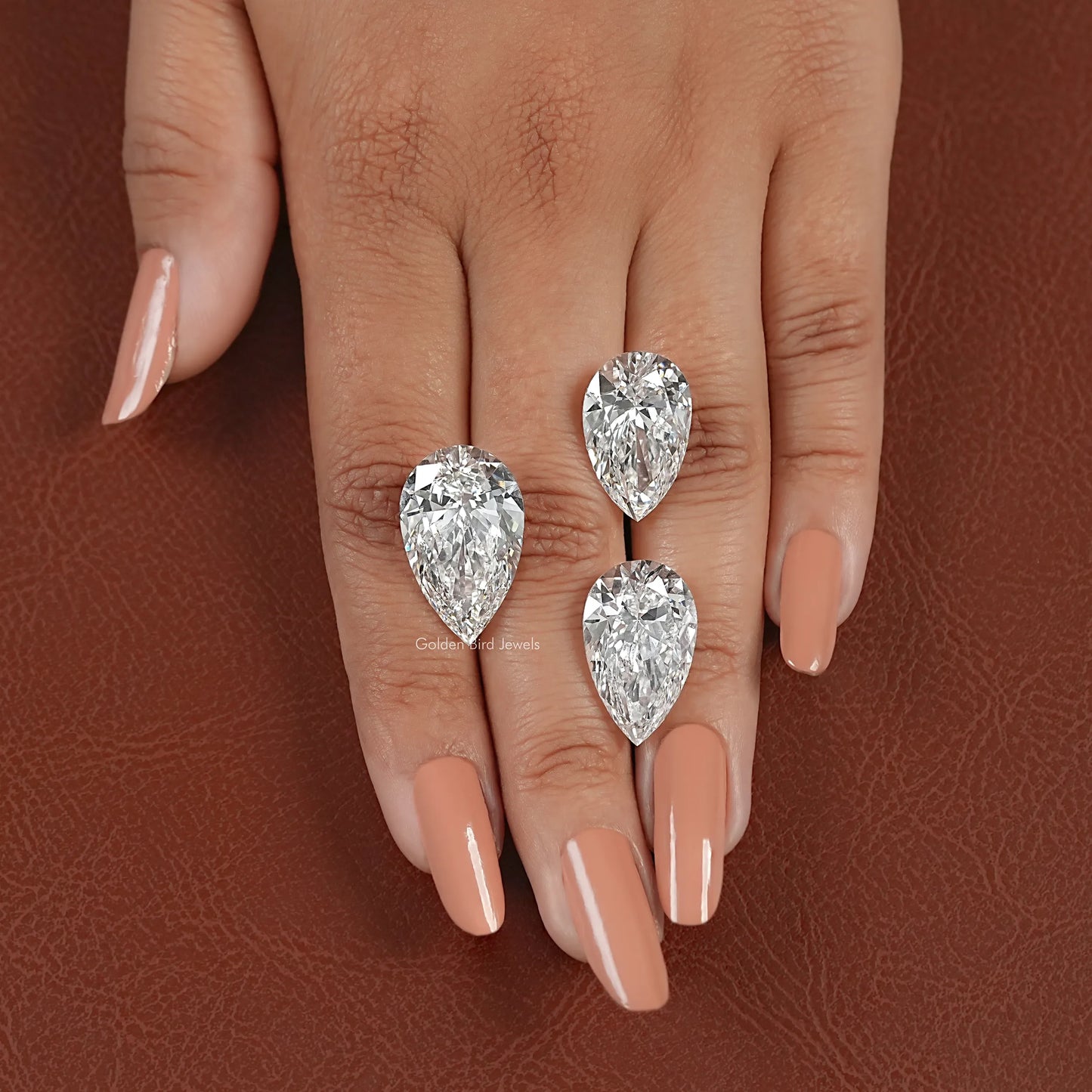 Pear Cut Lab Diamond Loose