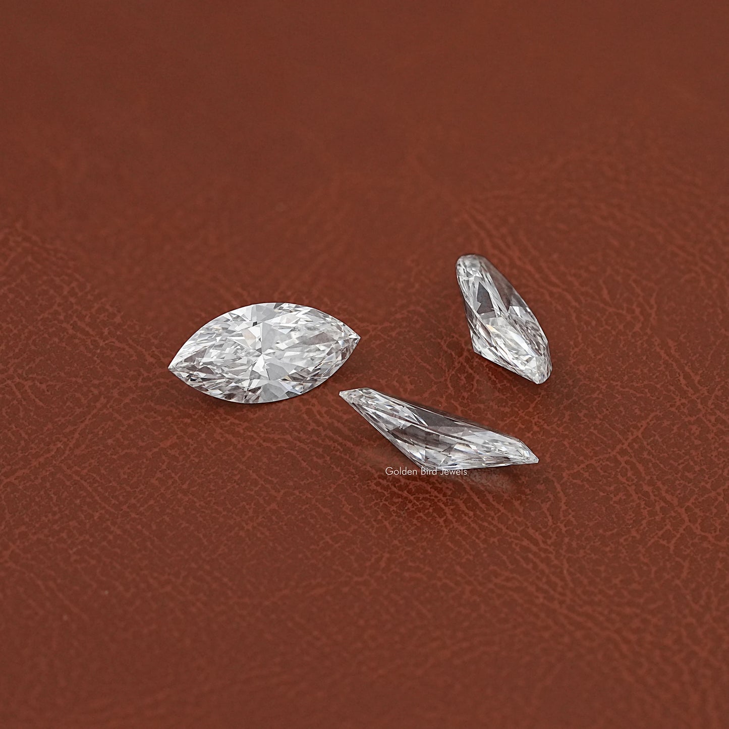 Front View Of Marquise Cut Loose Diamond