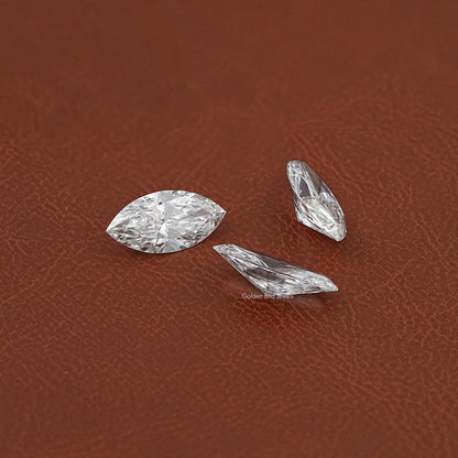 Front View Of Marquise Cut Loose Diamond