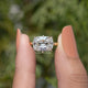 IGI Certified Old Mine Cushion Solitaire Ring