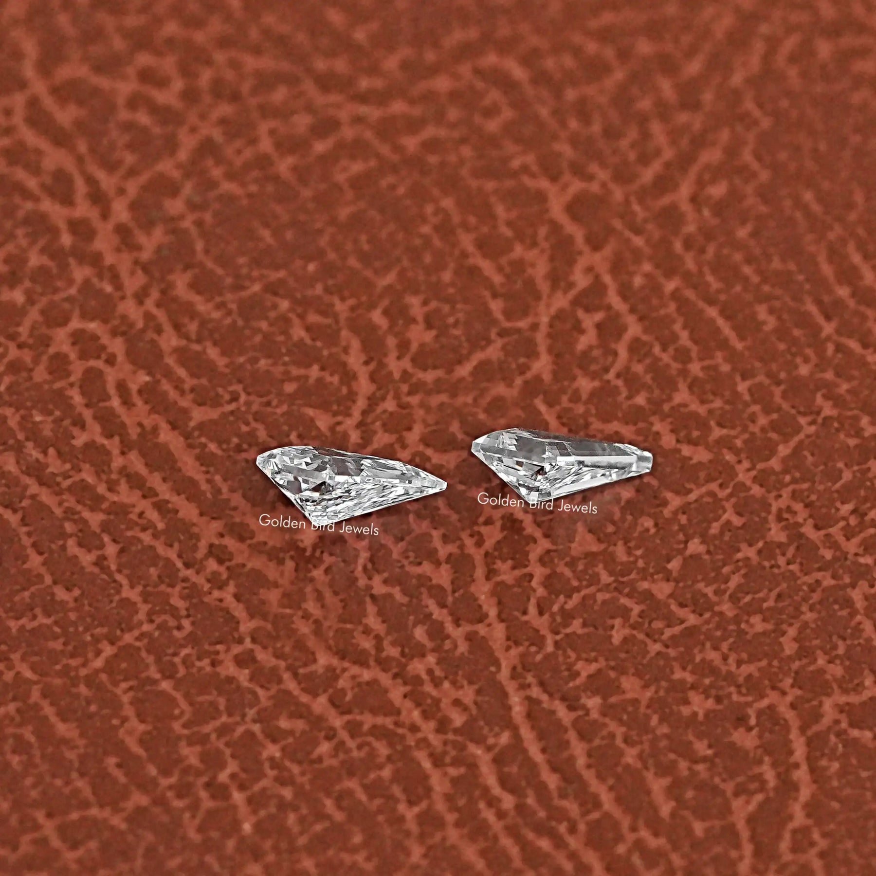 Kite Cut Lab Grown Loose Diamond Pair