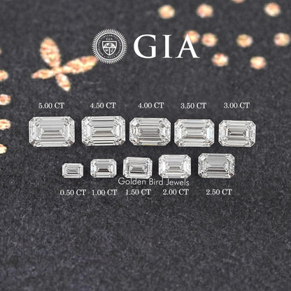 GIA Certified Emerald Loose Lab Diamond