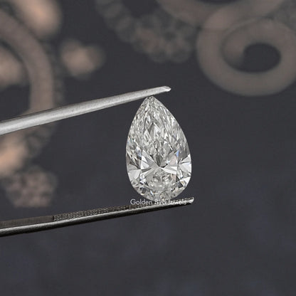 Pear Shaped Lab Grown Diamond