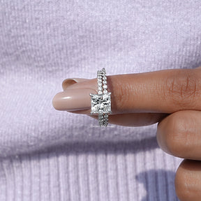 Princess Cut Lab Grown Diamond Ring