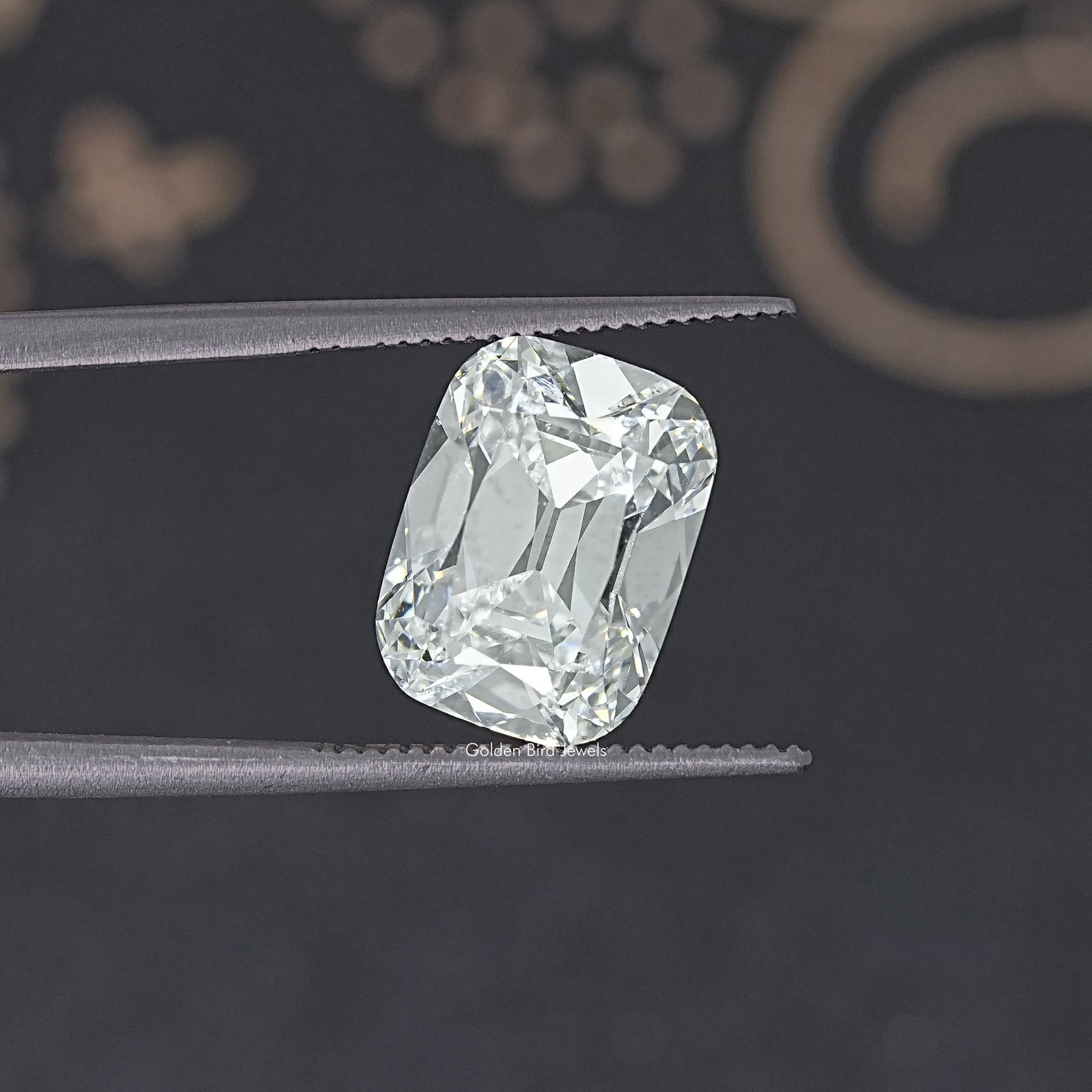 Elongated Old Mine Cushion Lab Grown Diamond