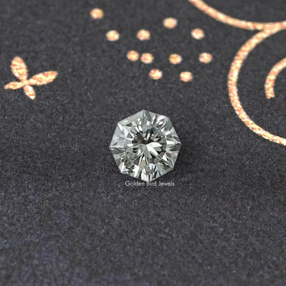 Octagon Shaped Lab Grown Diamond