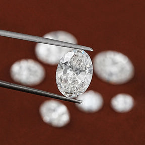 Oval Cut Lab Grown Loose Diamond