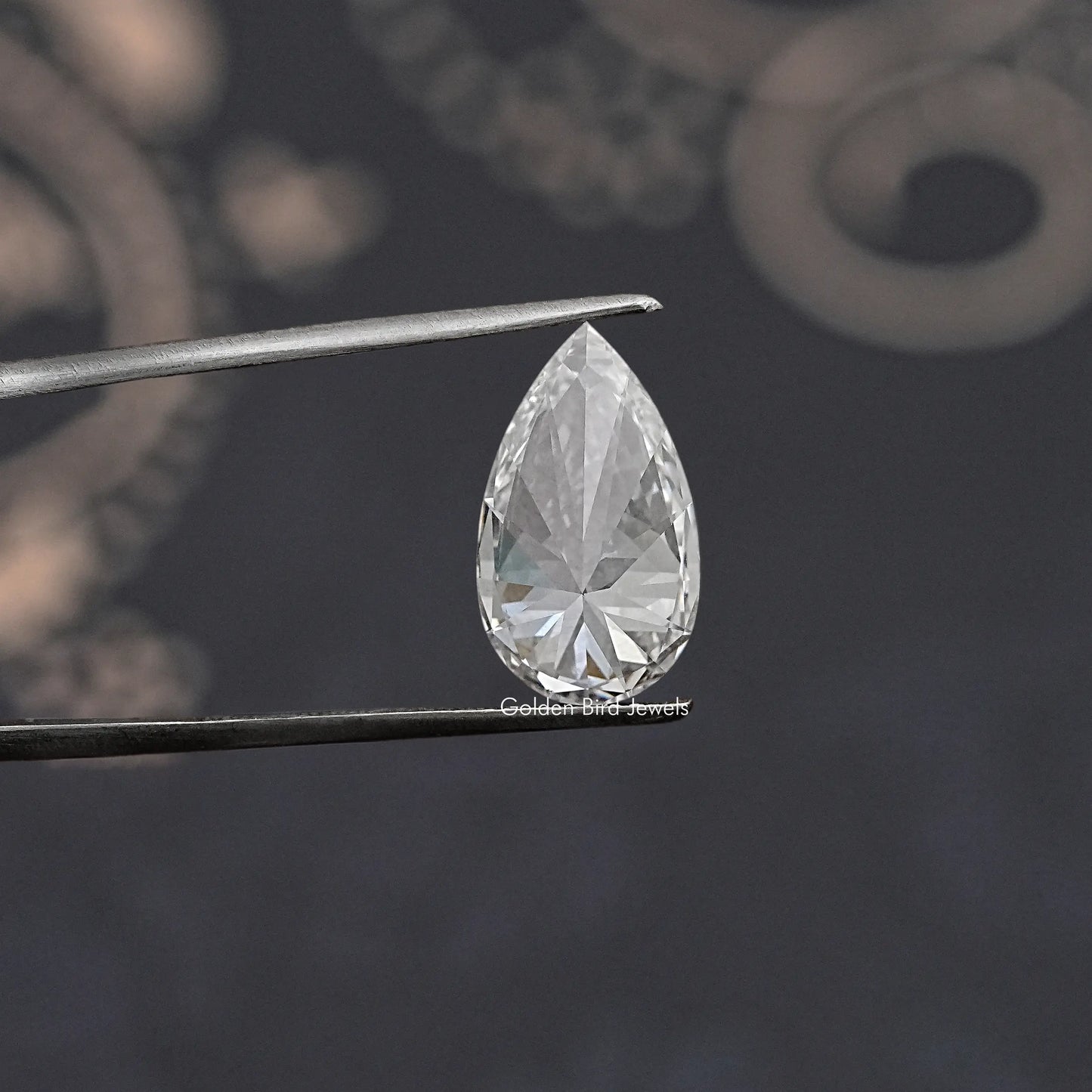 GIA Certified Pear Cut Loose Lab Diamond