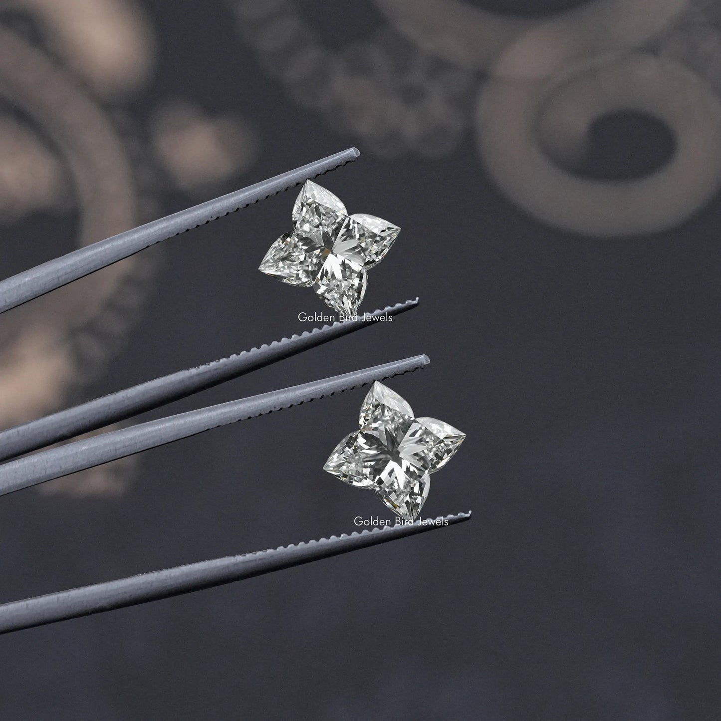Flower Lily Cut Lab Grown Diamond
