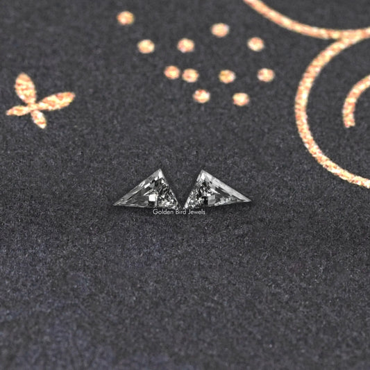 Long Triangle Shaped Lab Cut Diamond