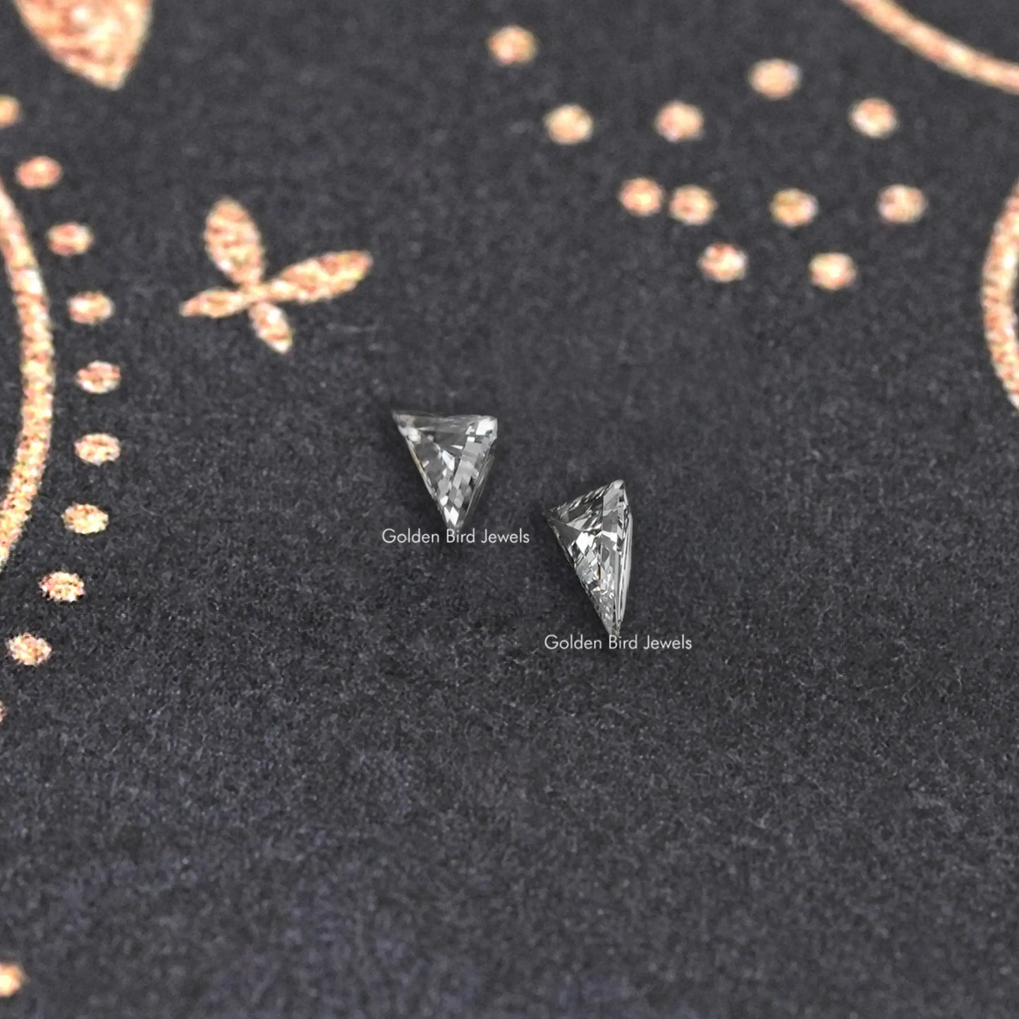 Long Triangle Shaped Lab Cut Diamond