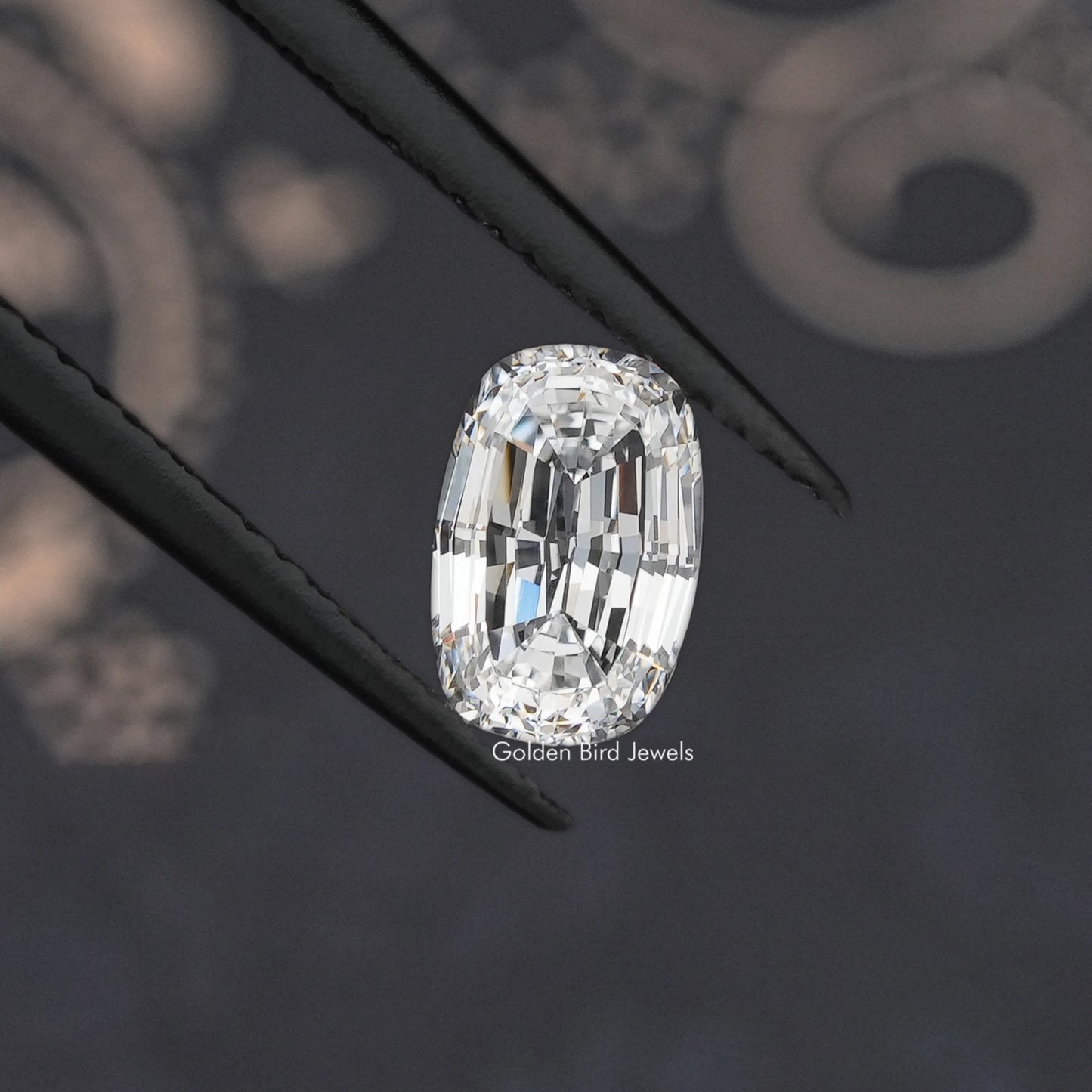 Step Cut Cushion Lab Loose Diamond