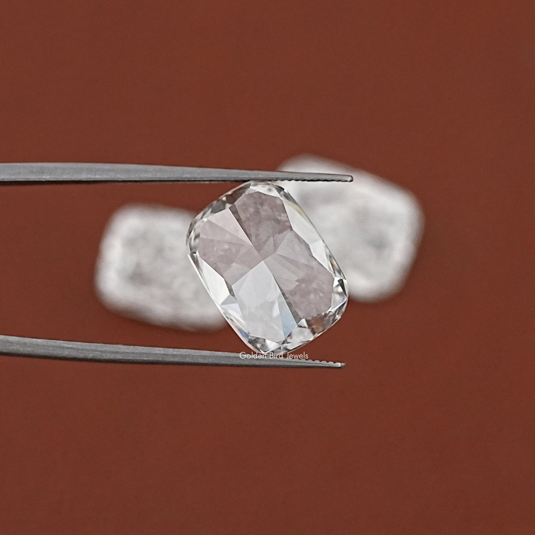 IGI Certified Elongated Cushion Cut Loose Diamond