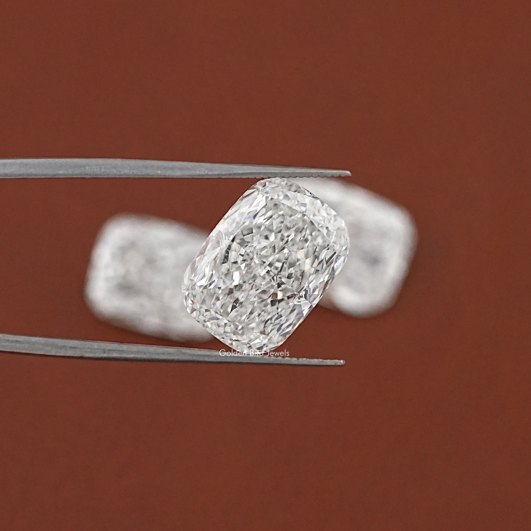 IGI Certified Elongated Cushion Cut Loose Diamond