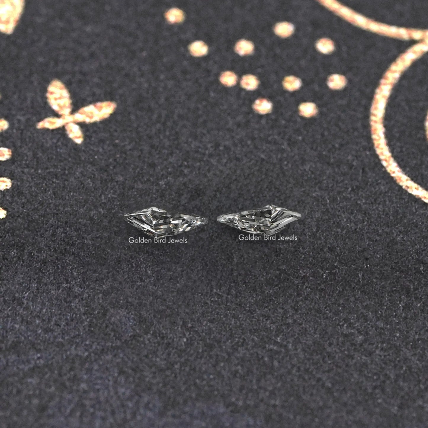 Long Triangle Shaped Lab Cut Diamond