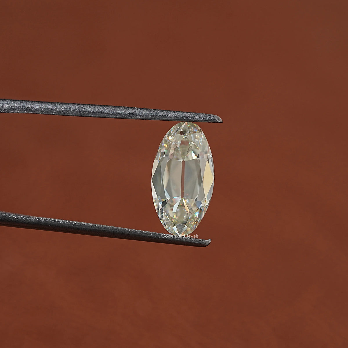 Old Mine Moval Cut Loose Moissanite