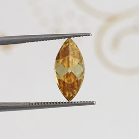 Champagne Old Mine Marquise Loose Moissanite