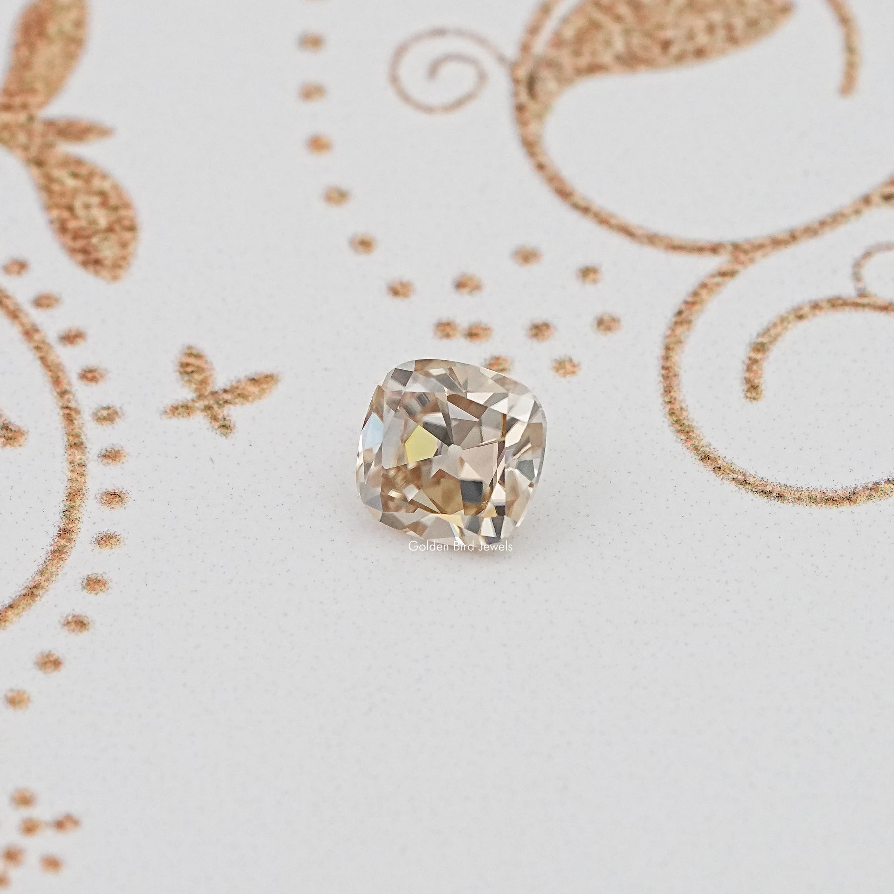 Loose Moissanite Old Mine Cut Cushion