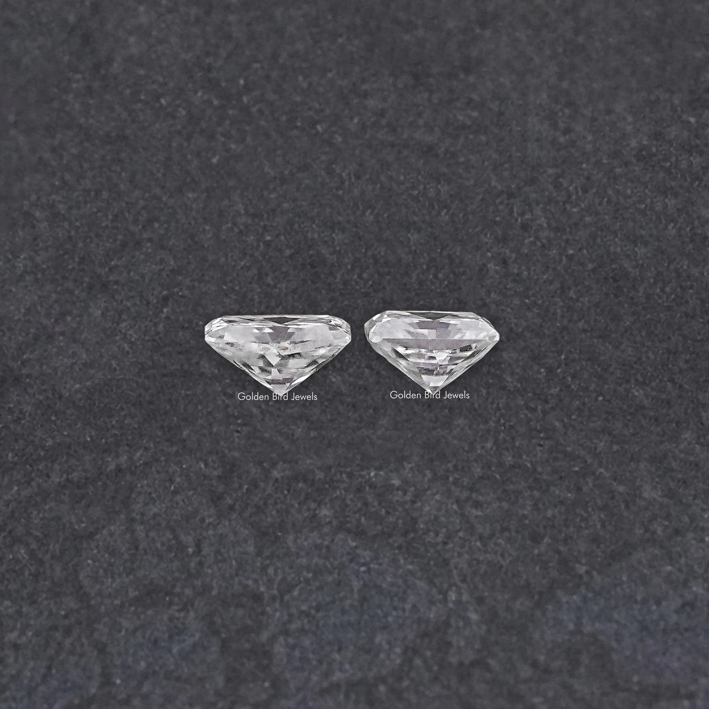 Radiant Cut Loose Moissanite Pair