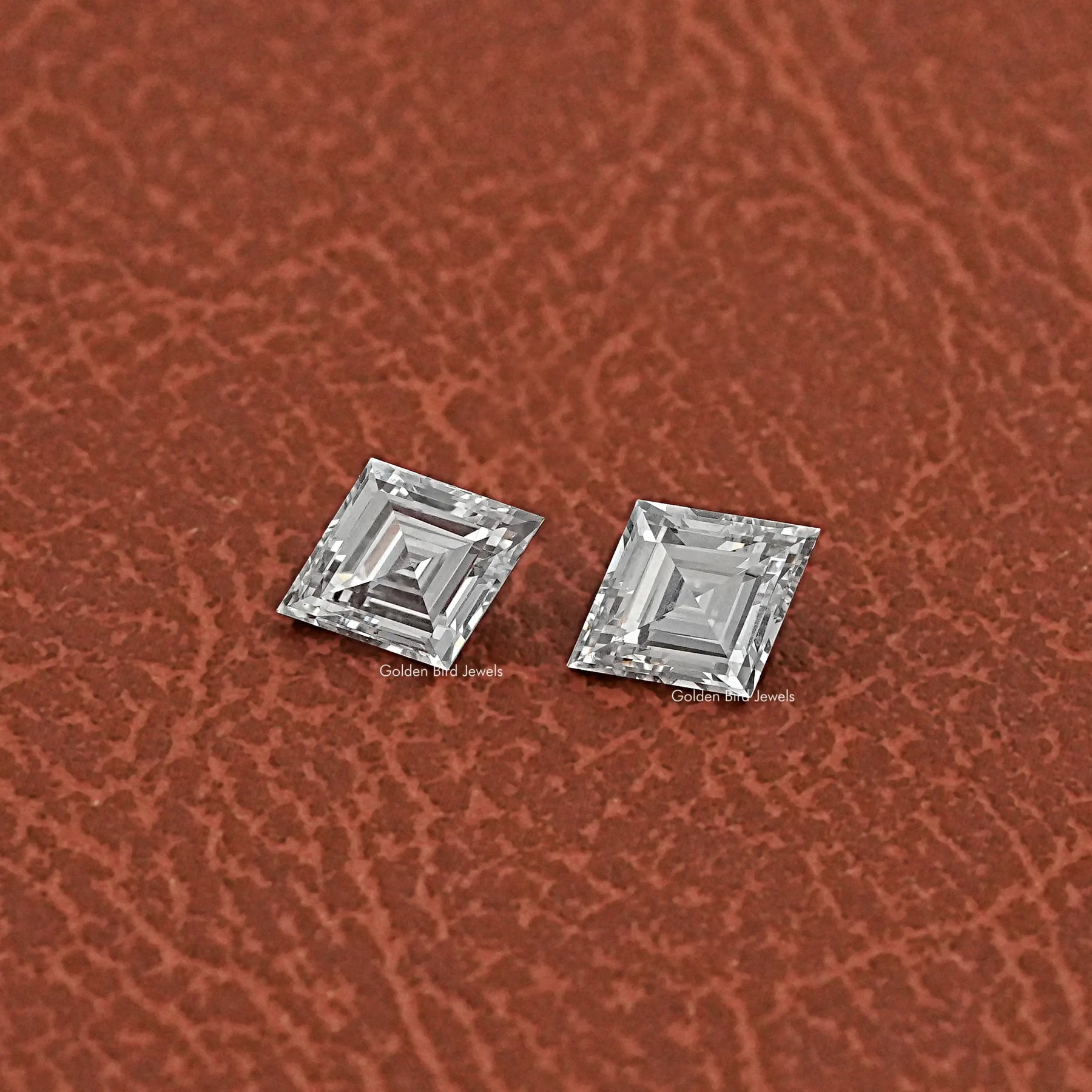 Lozenge Cut Lab Grown Pair Diamond