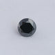 Black Round Cut Moissanite Loose Stone