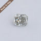 Grey Radiant Cut Loose Moissanite