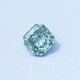 Green Square Radiant Cut Loose Moissanite
