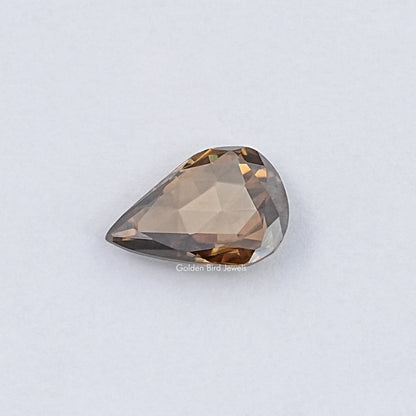 Rose Cut Pear Loose Moissanite