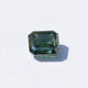 Green Emerald Cut Loose Moissanite