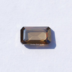 Rose Cut Emerald Loose Moissanite