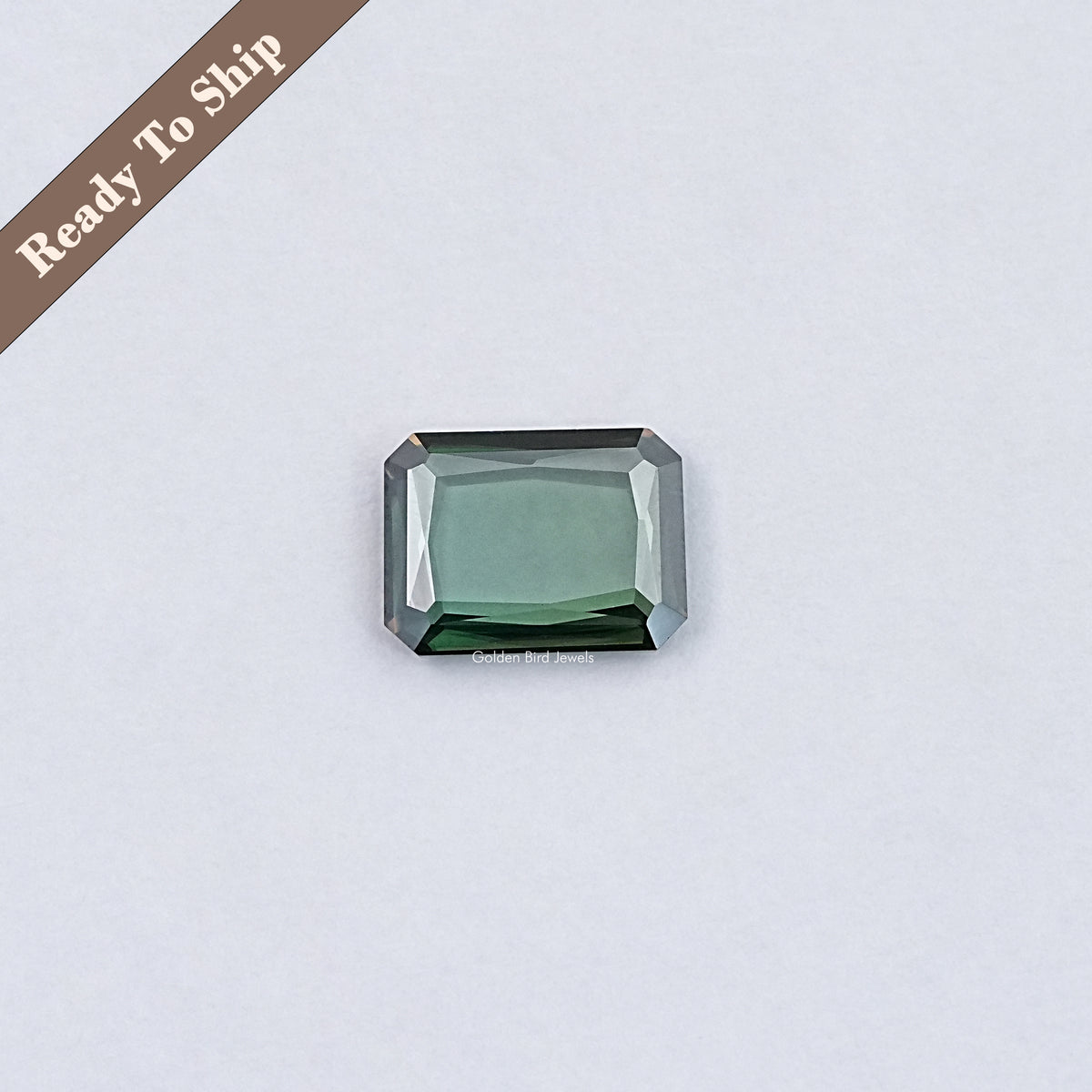 Portrait Cut Emerald Moissanite Loose Stone