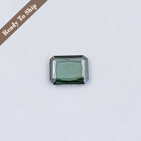 Portrait Cut Emerald Moissanite Loose Stone