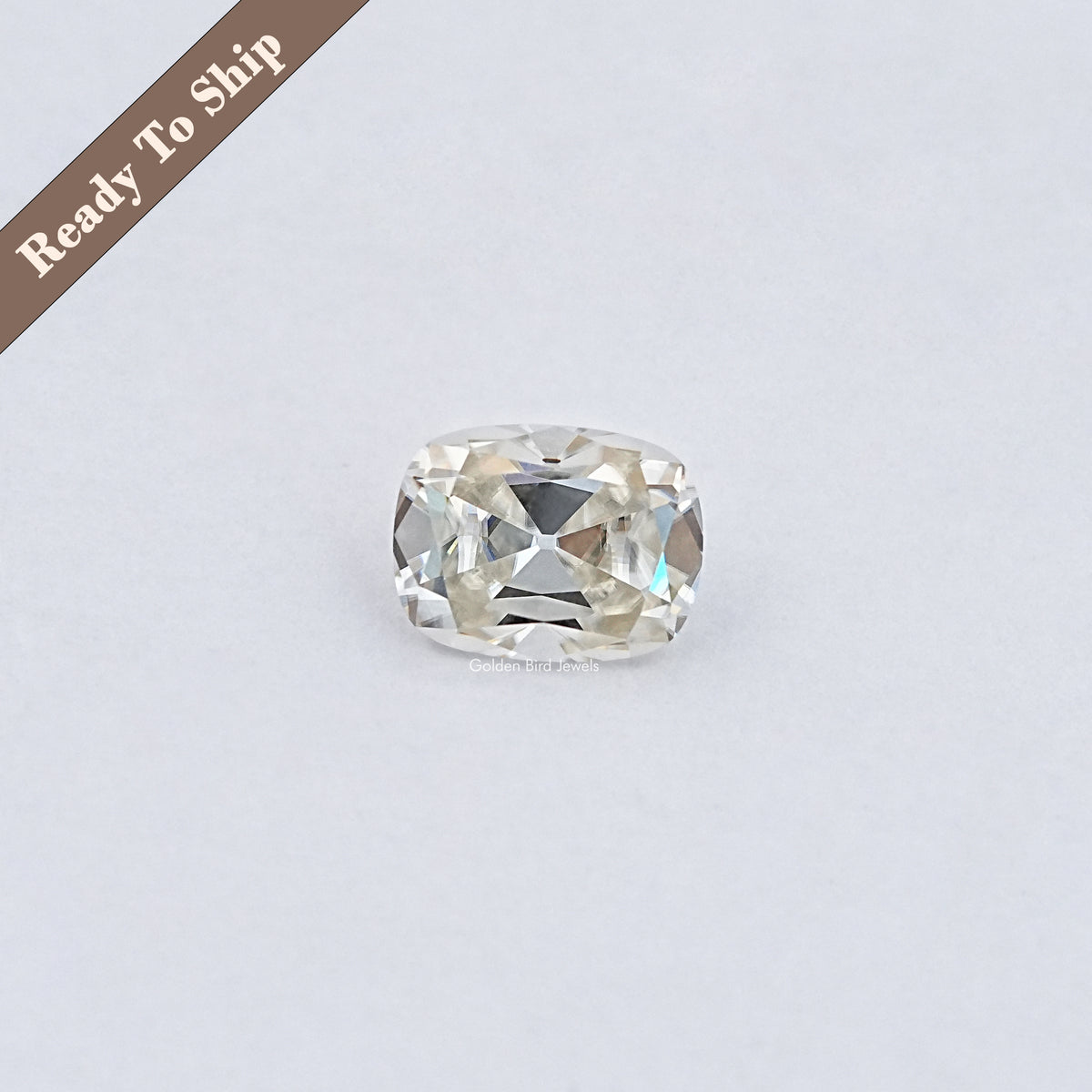 Moissanite Old Mine Cushion Cut Loose Stone