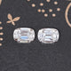 Colorless Old Mine Cushion Moissanite Loose Pair
