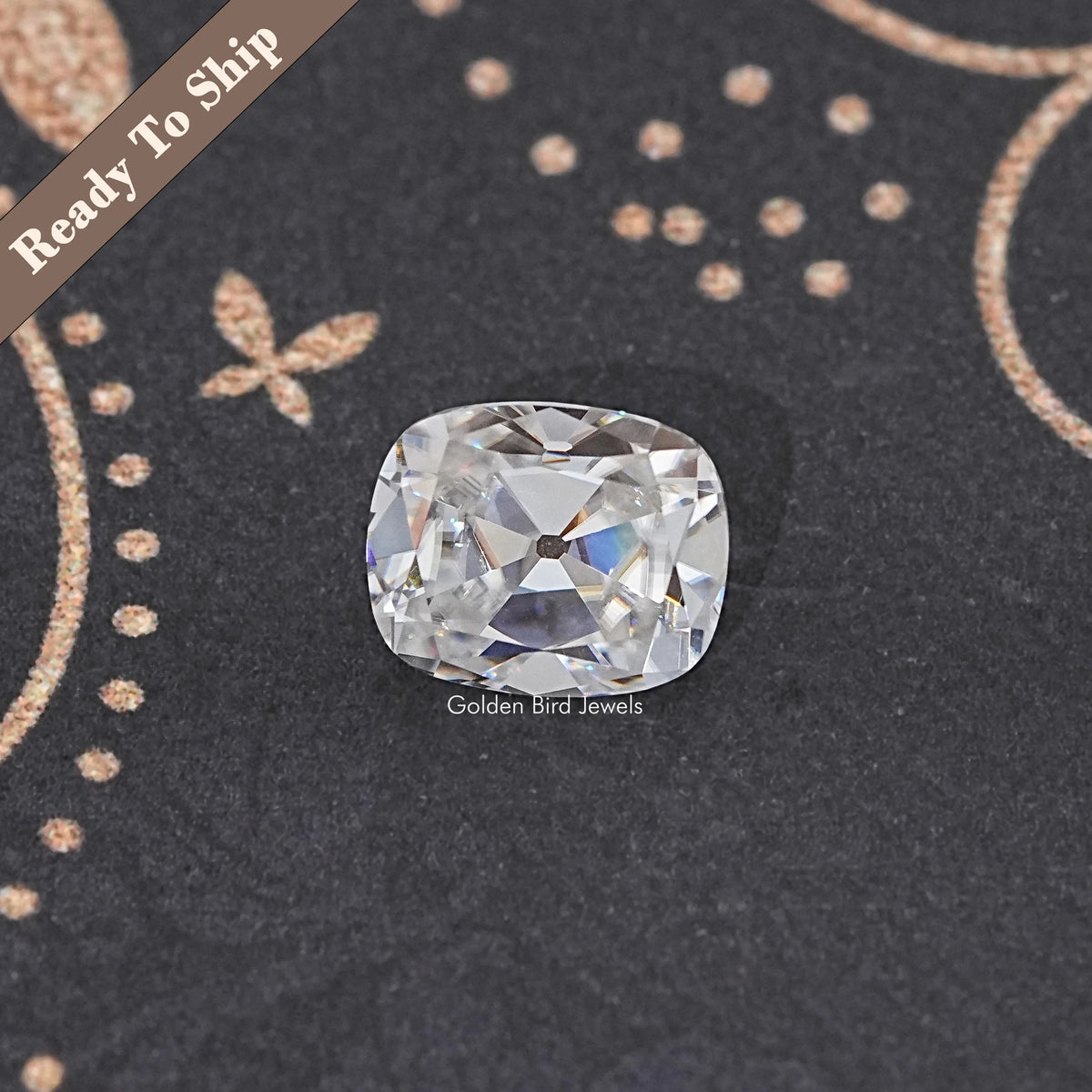 Old Cut Cushion Loose Moissanite