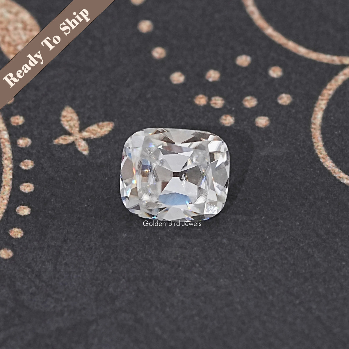 Loose Moissanite Old Cut Cushion