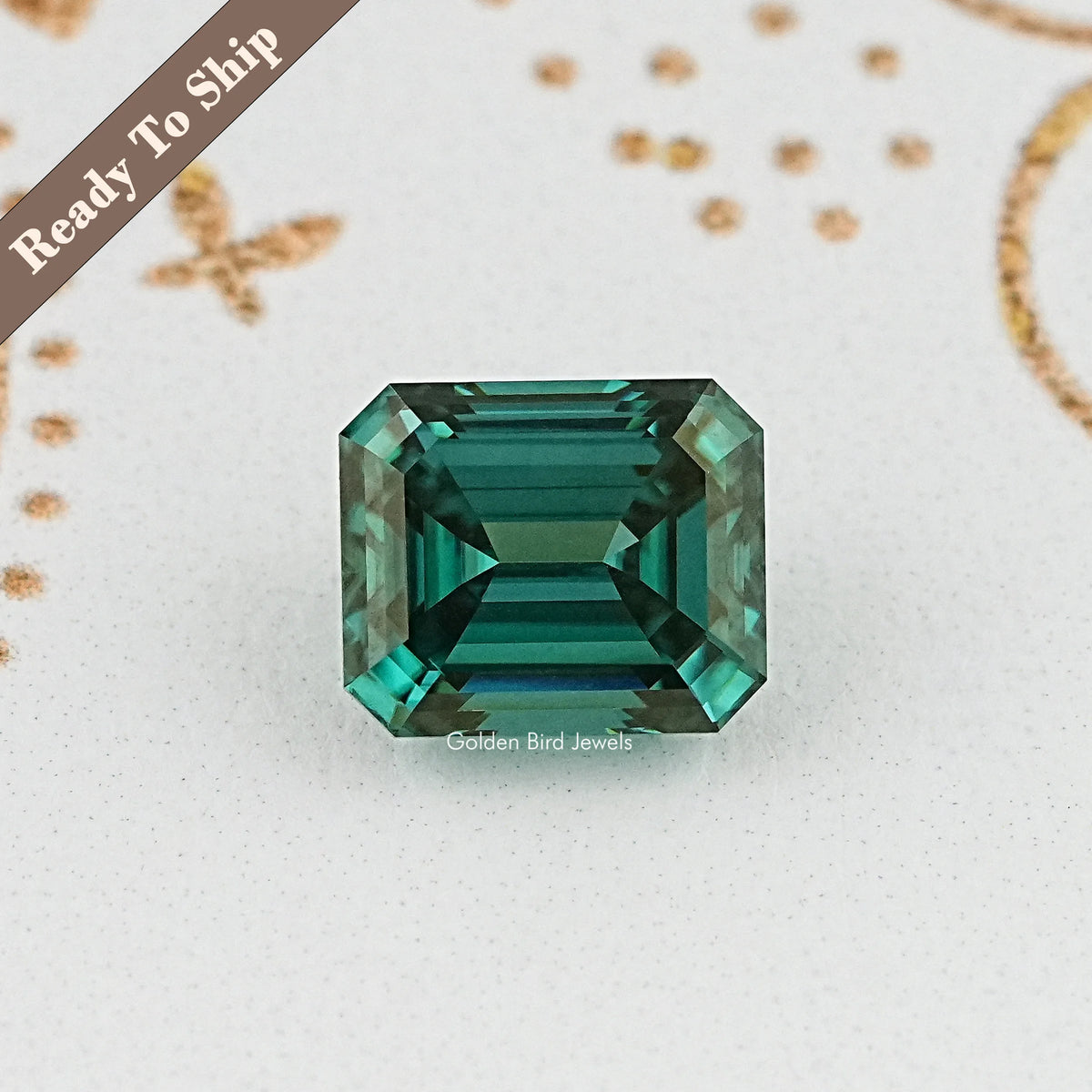 Emerald Cut Loose Moissanite Stone