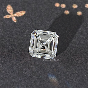 Colorless Asscher Moissanite Loose Stone