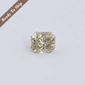 Yellow Radiant Cut Moissanite Loose Stone