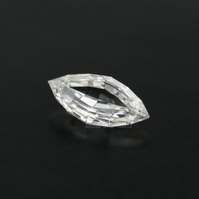 Loser Moissanit im Marquise-Stufenschliff, 2,50 Karat