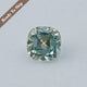 Light Blue Old Mine Cushion Loose Moissanite