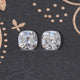 Old Mine Cut Cushion Moissanite Loose Stones