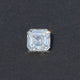 1,85 Karat farbloser Asscher Moissanit loser Stein