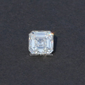 1,85 Karat farbloser Asscher Moissanit loser Stein