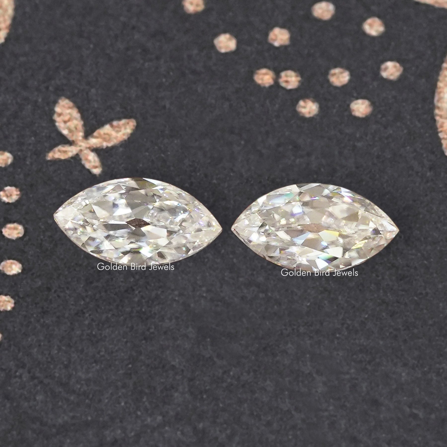 Old Mine Marquise Cut Loose Moissanite