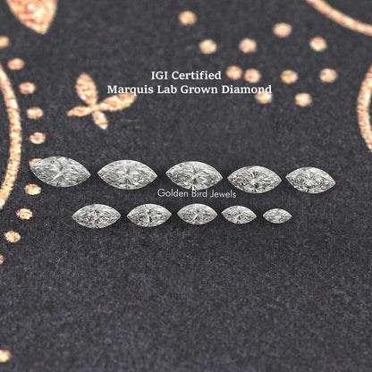 Marquise Cut Lab Grown Diamond